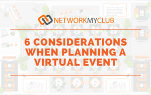 Planning a virtual event blog graphic