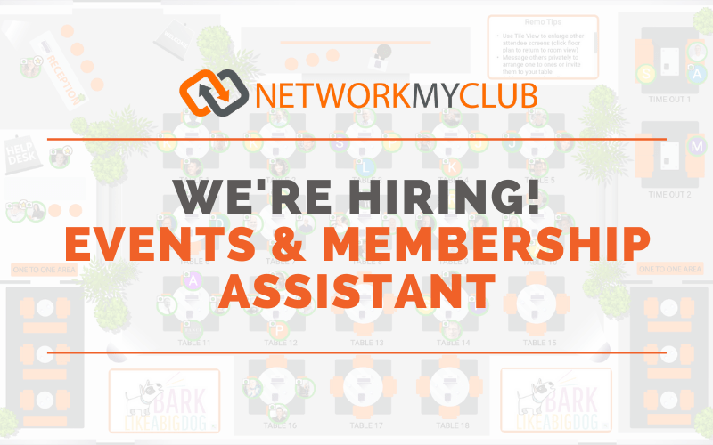 We’re Hiring – Events & Membership Assistant