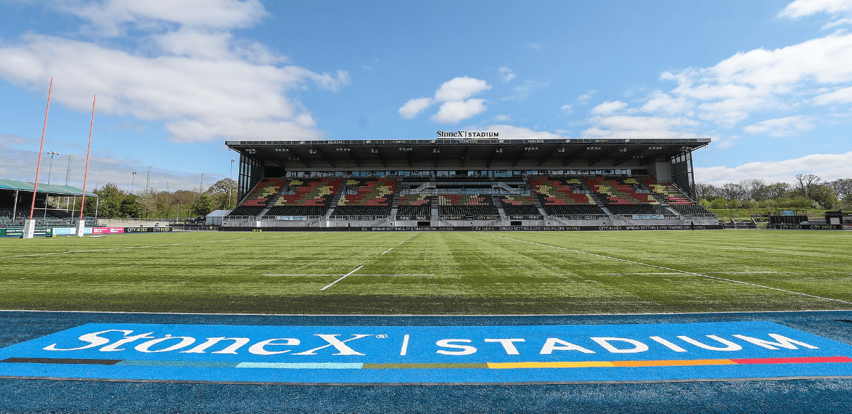 StoneX Stadium, home of Saracens Rugby