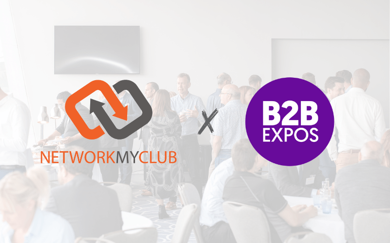 Website Blog Post Image Size Logos of Network My Club & B2B Expos for Partnership launch